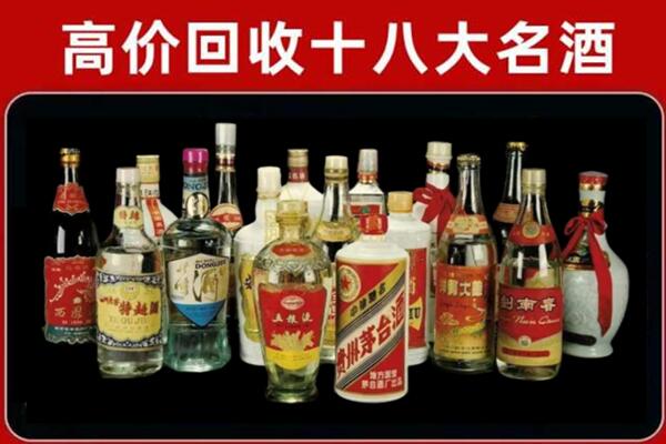 吴兴回收铁盖茅台酒